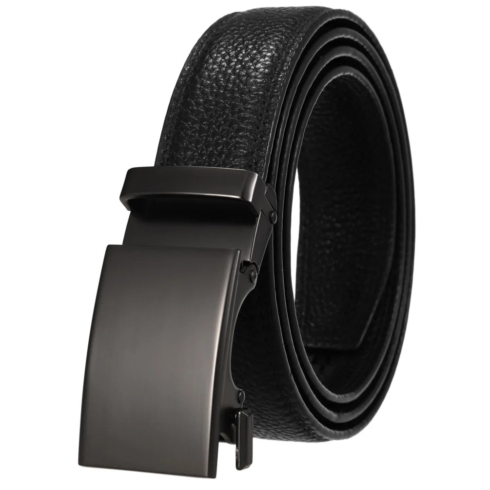 JMT-014346 Men's Genuine Leather Belt with Turquoise Inlay, Size 3.0, Model LY33-000015-5