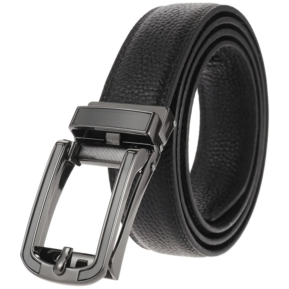 JMT-014346 Men's Genuine Leather Belt with Turquoise Inlay, Size 3.0, Model LY33-000015-5