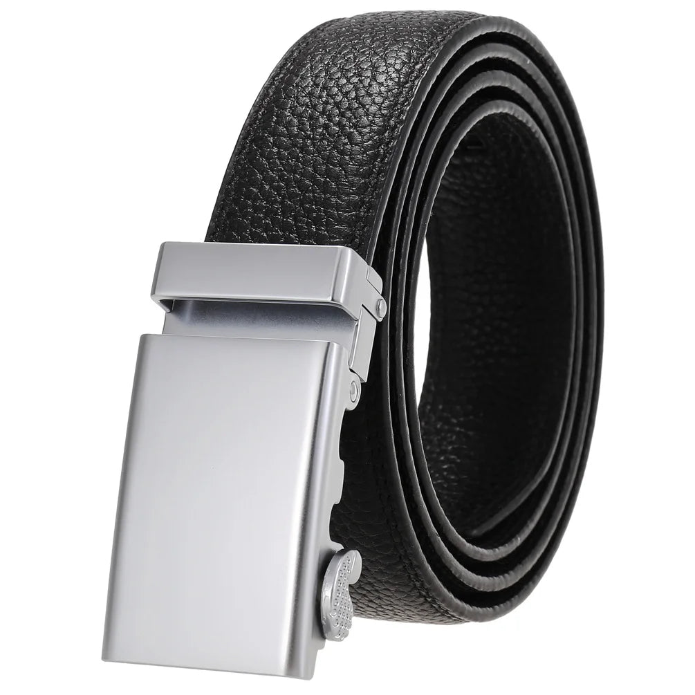 JMT-014346 Men's Genuine Leather Belt with Turquoise Inlay, Size 3.0, Model LY33-000015-5