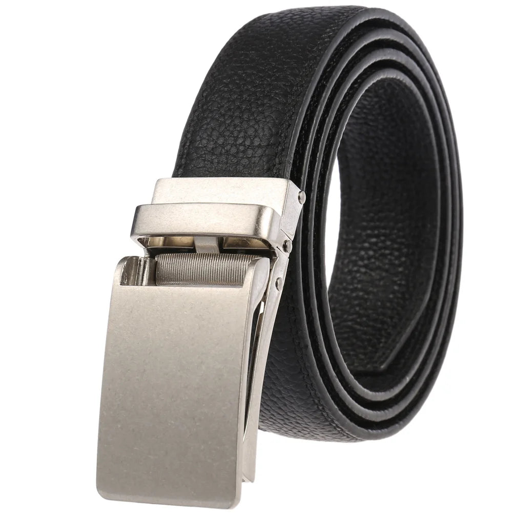 JMT-014346 Men's Genuine Leather Belt with Turquoise Inlay, Size 3.0, Model LY33-000015-5