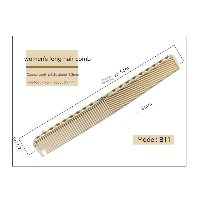 JMT-014730 Laser Scale Hair Comb in Multiple Colors - Fashion ABS Comb for Stylish Hair Care