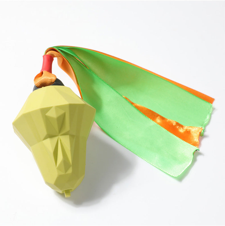 JMT-015050 Durable Rubber Dog Teeth Cleaning Toy Ball for Healthy Chewing and Playtime