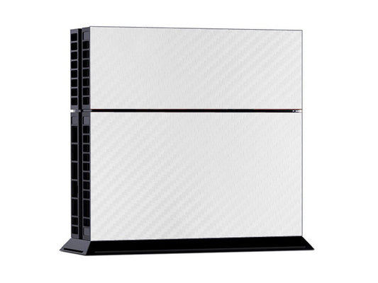 JMT-015370 PS4 Carbon Fiber Skin Sticker with Removable Adhesive and Ventilation Grooves