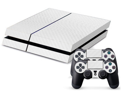 JMT-015370 PS4 Carbon Fiber Skin Sticker with Removable Adhesive and Ventilation Grooves
