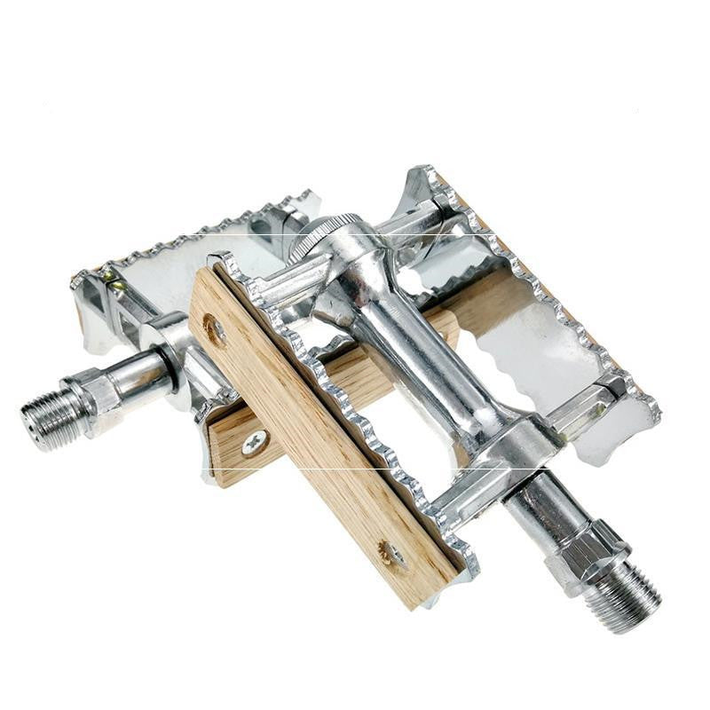 JMT-015434 Folding Bike Pedals with Retro Design and Durable Bearings