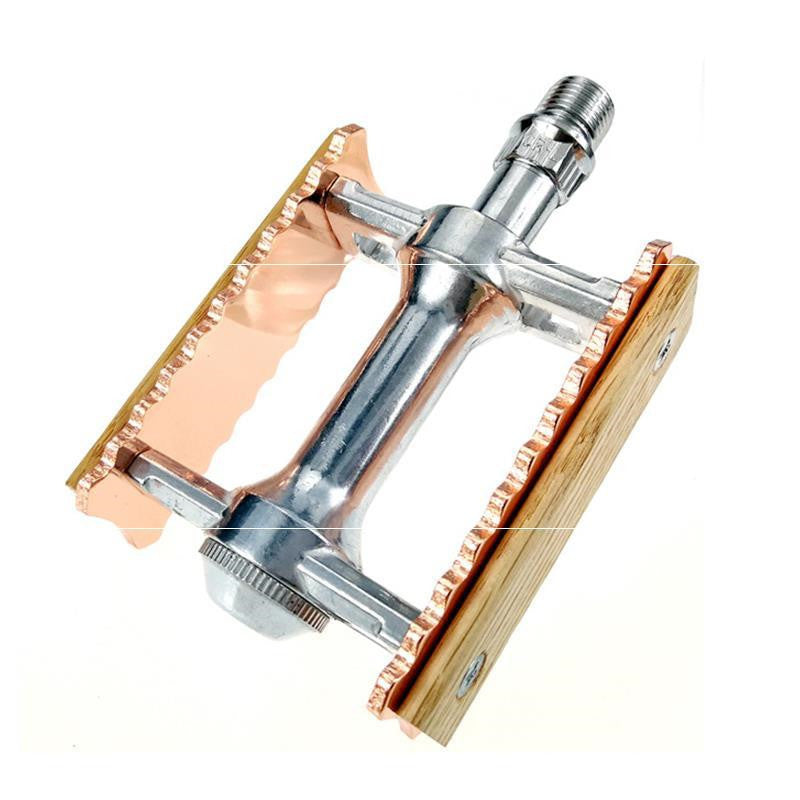 JMT-015434 Folding Bike Pedals with Retro Design and Durable Bearings