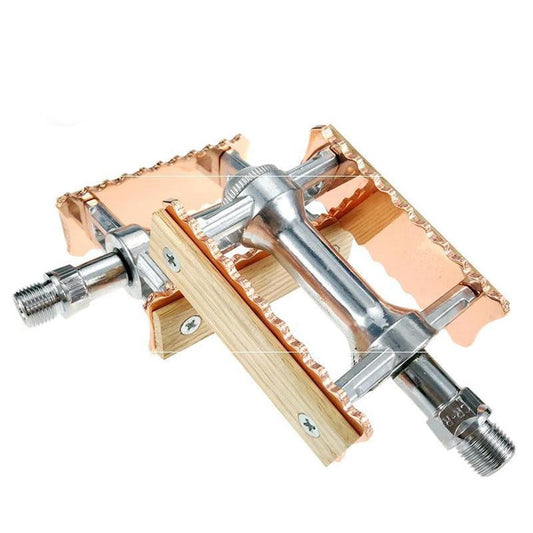 JMT-015434 Folding Bike Pedals with Retro Design and Durable Bearings