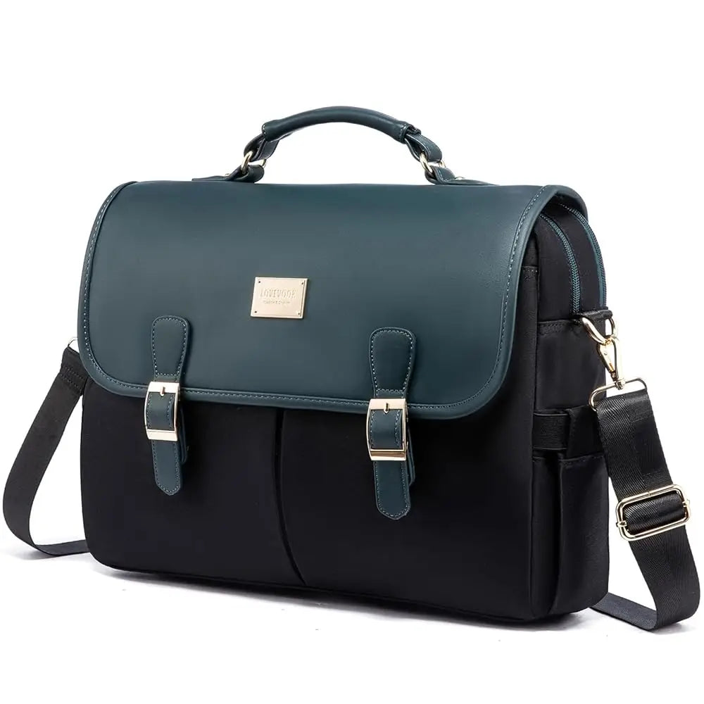 JMT-015626 Waterproof Large Office Tote Bag for Women – Stylish PU Briefcase for Laptops and Daily Business Use