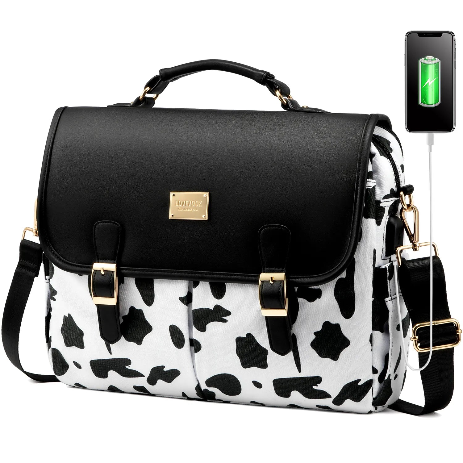 JMT-015626 Waterproof Large Office Tote Bag for Women – Stylish PU Briefcase for Laptops and Daily Business Use