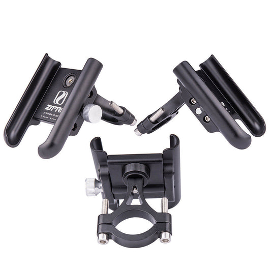 JMT-015754 Adjustable Aluminum Alloy Mobile Phone Holder for Bicycles and Electric Cars