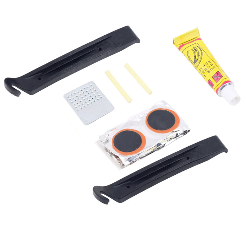 JMT-015818 Bicycle Tire Repair Kit with Essential Tools and Puncture Patches