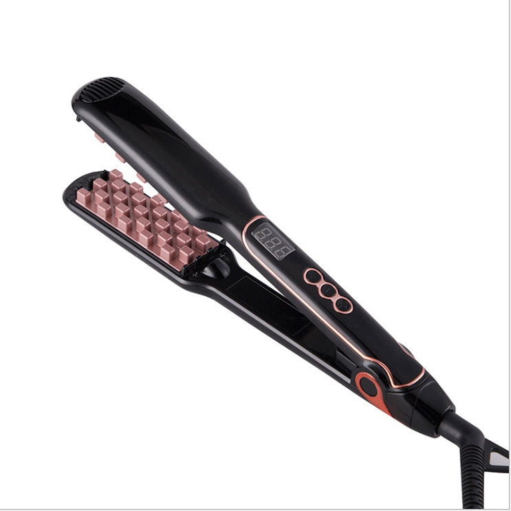 JMT-015882 Digital Flat Iron for Hair Styling with LCD Display - Tourmaline Ceramic & Adjustable Temperature Control