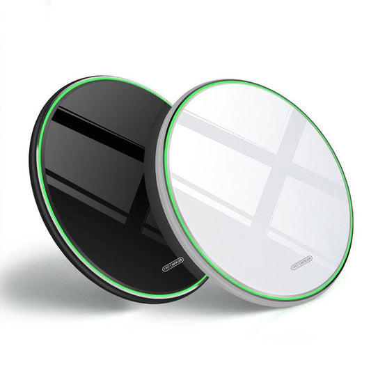 JMT-016074 FDGAO Qi Wireless Metal Charger - Aluminum Alloy, Fast Charging, Compatible with 10W, 7.5W, 5W Devices