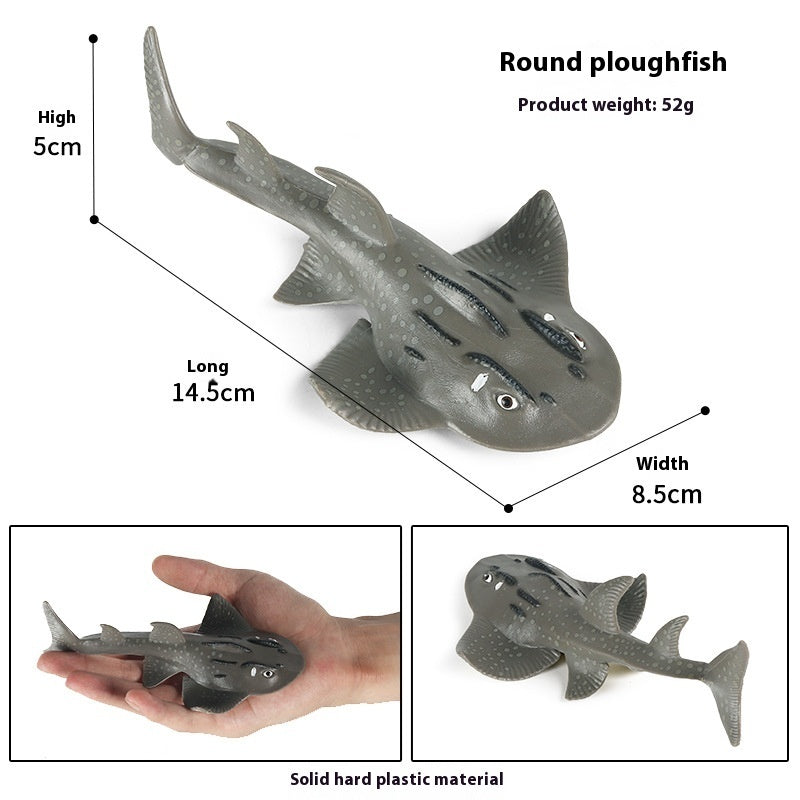 JMT-016394 Realistic Plastic Devil Fish/Ray Fish Marine Animal Model for Educational Play
