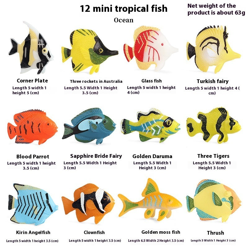 JMT-016394 Realistic Plastic Devil Fish/Ray Fish Marine Animal Model for Educational Play