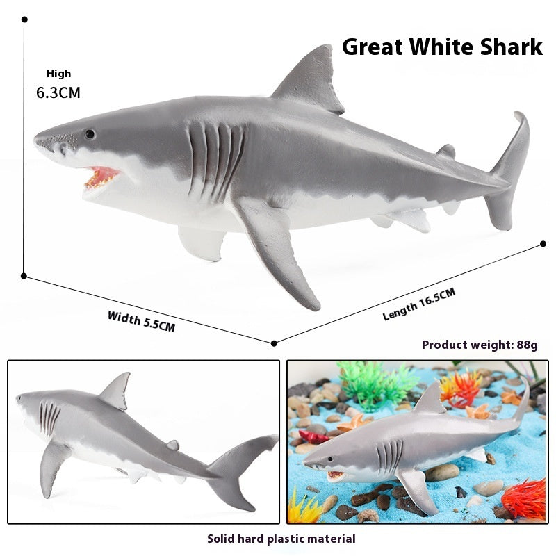 JMT-016394 Realistic Plastic Devil Fish/Ray Fish Marine Animal Model for Educational Play
