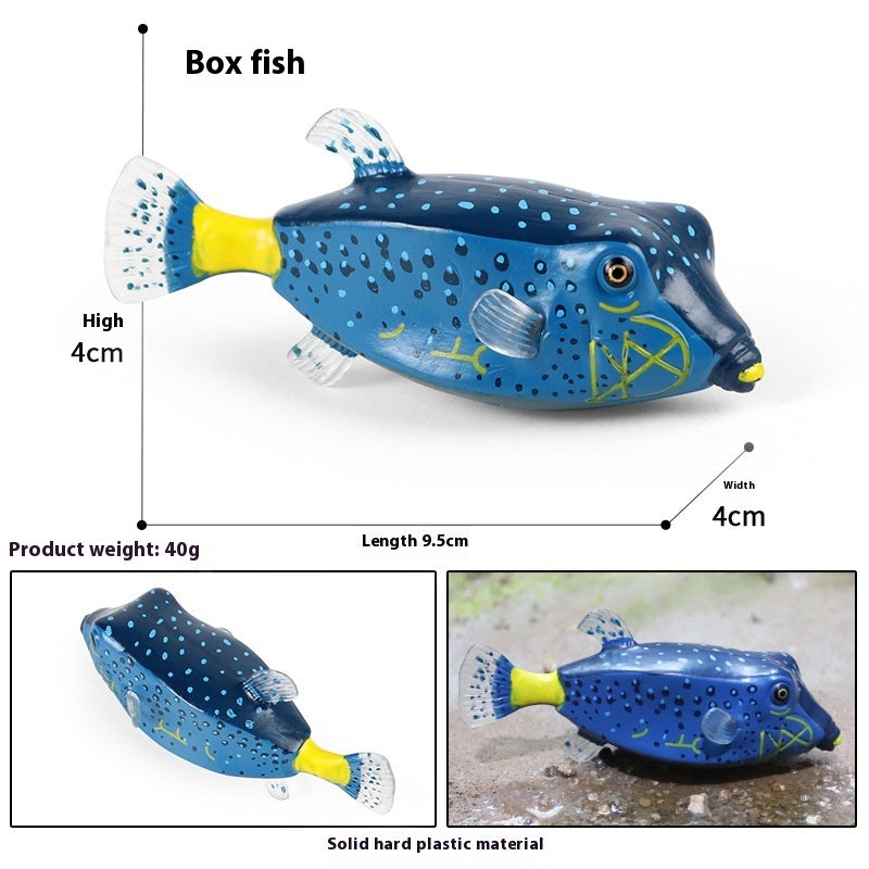 JMT-016394 Realistic Plastic Devil Fish/Ray Fish Marine Animal Model for Educational Play