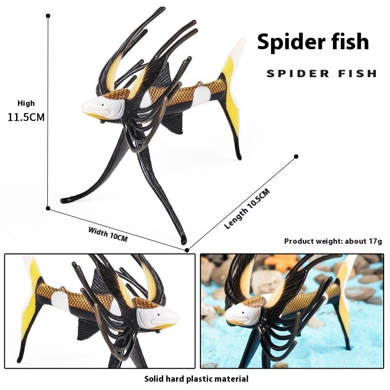 JMT-016394 Realistic Plastic Devil Fish/Ray Fish Marine Animal Model for Educational Play