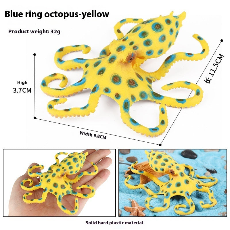 JMT-016394 Realistic Plastic Devil Fish/Ray Fish Marine Animal Model for Educational Play