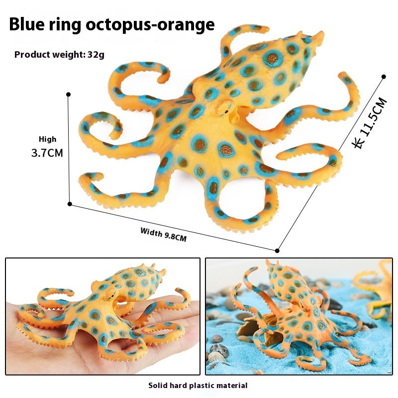 JMT-016394 Realistic Plastic Devil Fish/Ray Fish Marine Animal Model for Educational Play