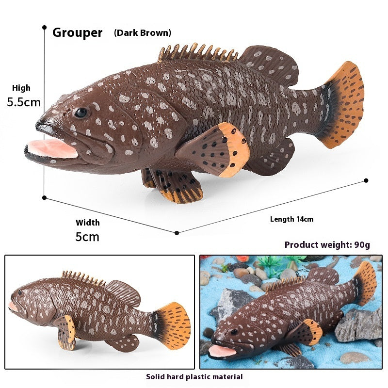 JMT-016394 Realistic Plastic Devil Fish/Ray Fish Marine Animal Model for Educational Play
