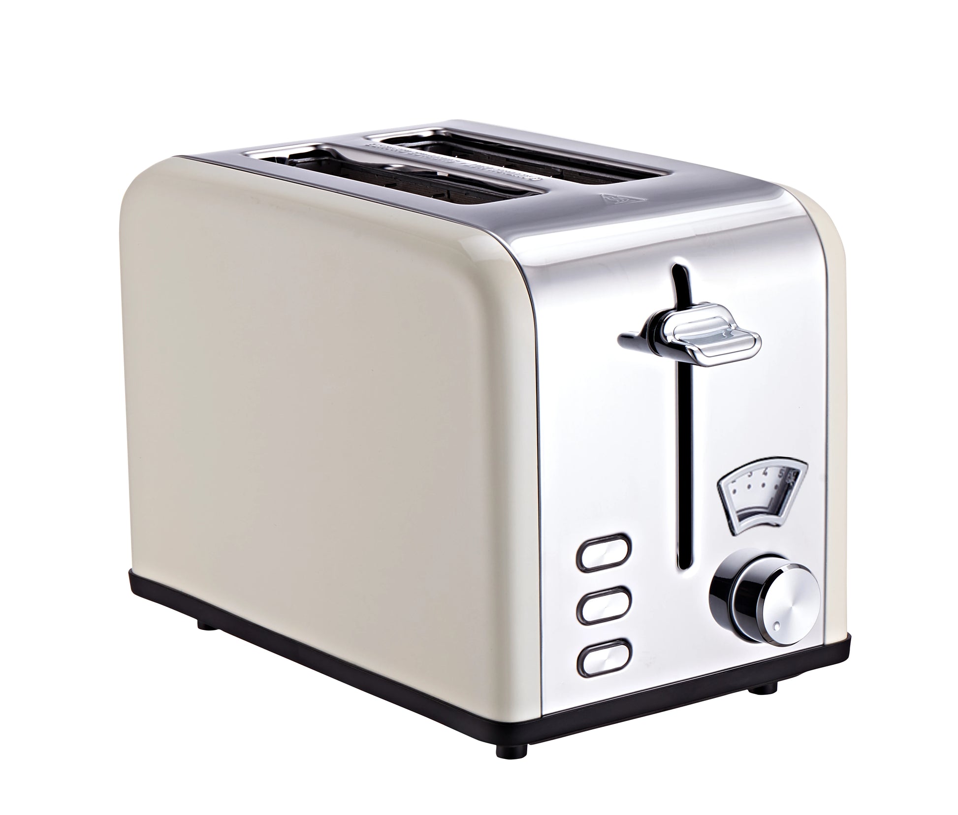 JMT-016714 Stainless Steel 2-Slice Toaster with Automatic Pop-Up and Reheat/Defrost Functions