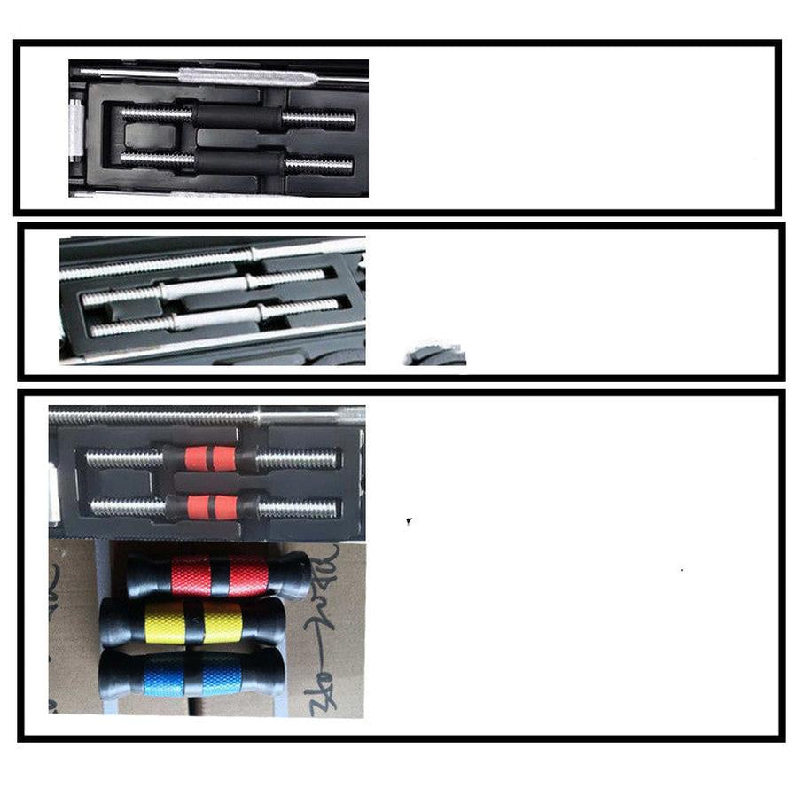 JMT-017098 Versatile Paint Barbell and Dumbbell Combination Set for Home Workouts