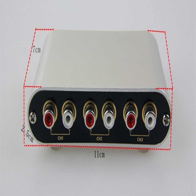 JMT-017226 Audio Source Switch with Infrared Remote Control and Memory Function