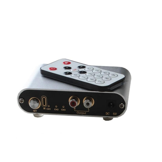 JMT-017226 Audio Source Switch with Infrared Remote Control and Memory Function