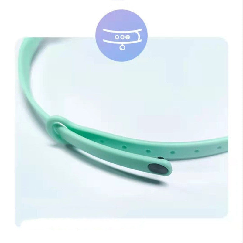 JMT-017866 Smart Interactive Laser Cat Collar - USB Rechargeable, Adjustable Length, Hands-Free Play Toy for Active Kittens