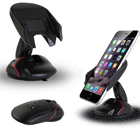 JMT-018058 Adjustable Universal Phone Holder for Car with Strong Suction Cup and Hydraulic Design