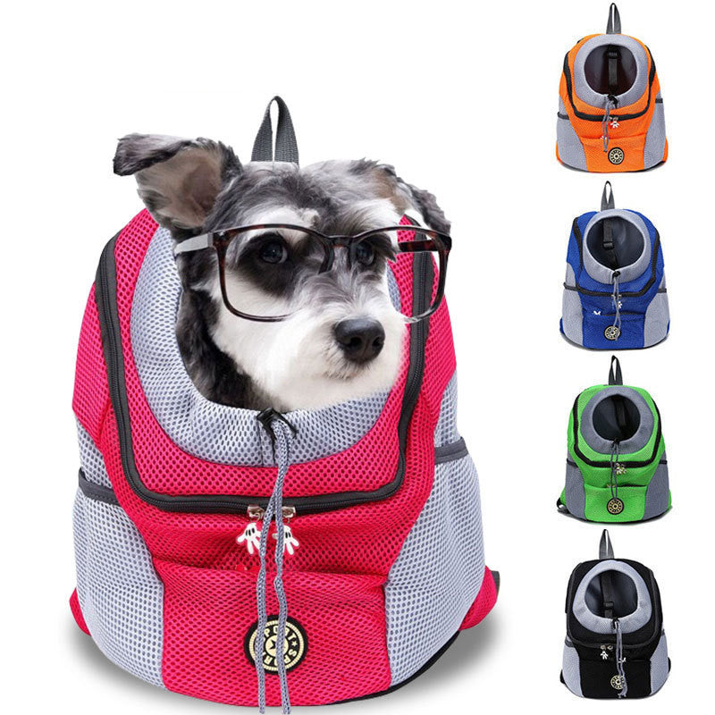 JMT-018442 Breathable Pet Carrier Bag with Mesh Design for Comfortable Outings