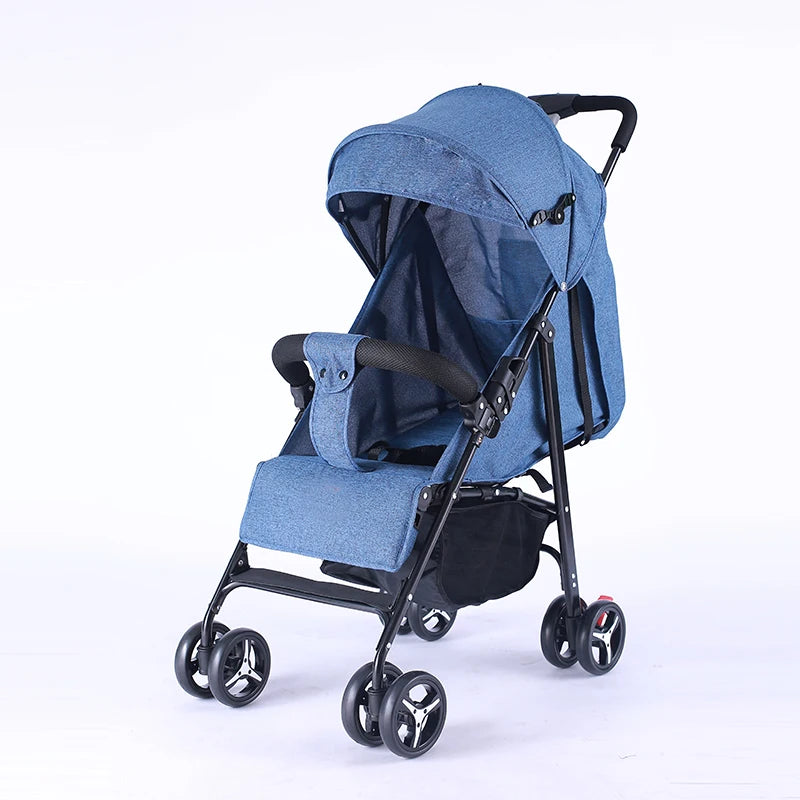 JMT-018634 3-in-1 Lightweight Baby Stroller with 5-Point Safety Belt, Foldable Design for Kids of All Ages