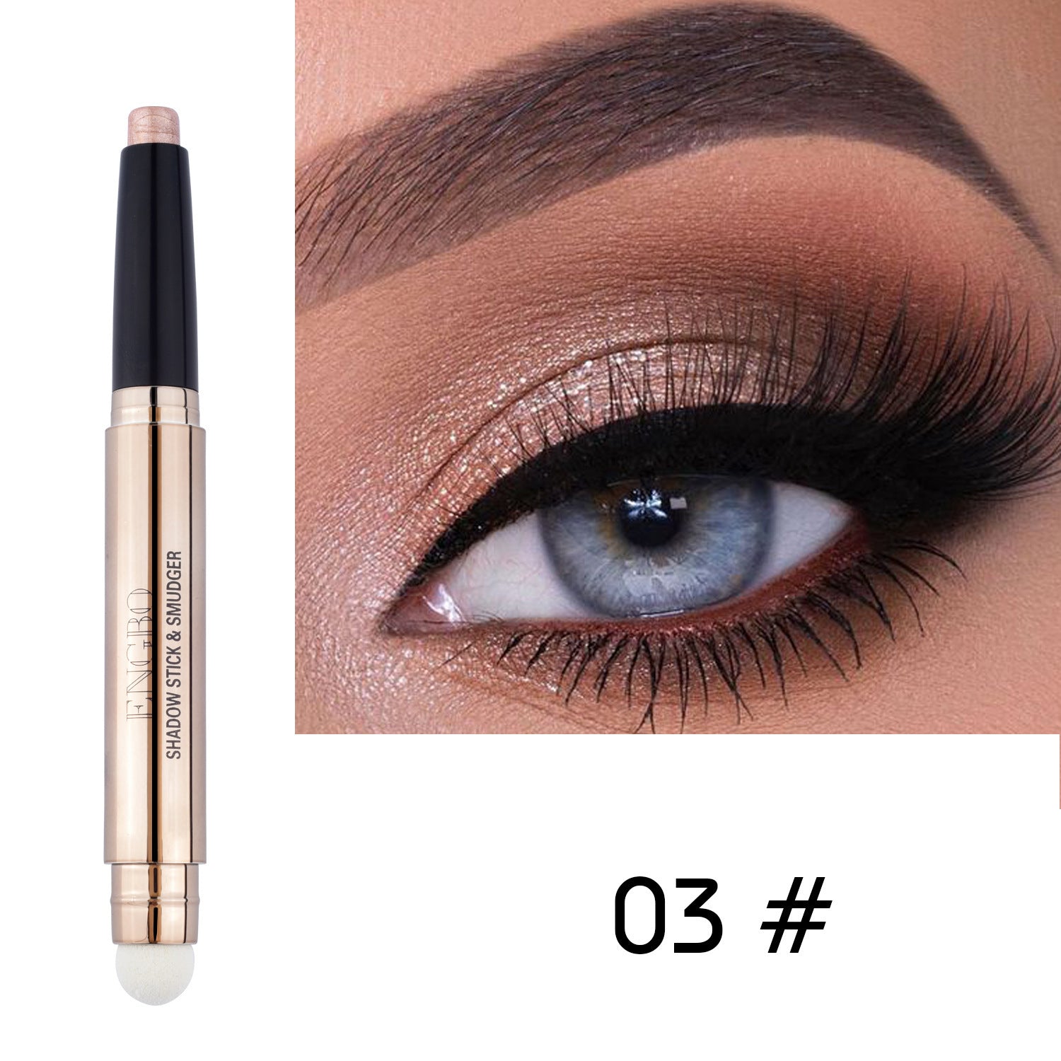 JMT-018634 Pearl Light Silkworm Monochrome Eye Shadow Pen for Highlights