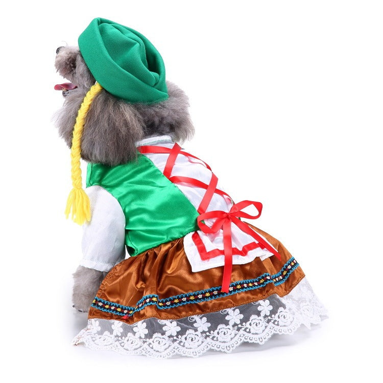 JMT-018826 Creative Holiday-Themed Dog Apparel for Halloween and Christmas Celebrations