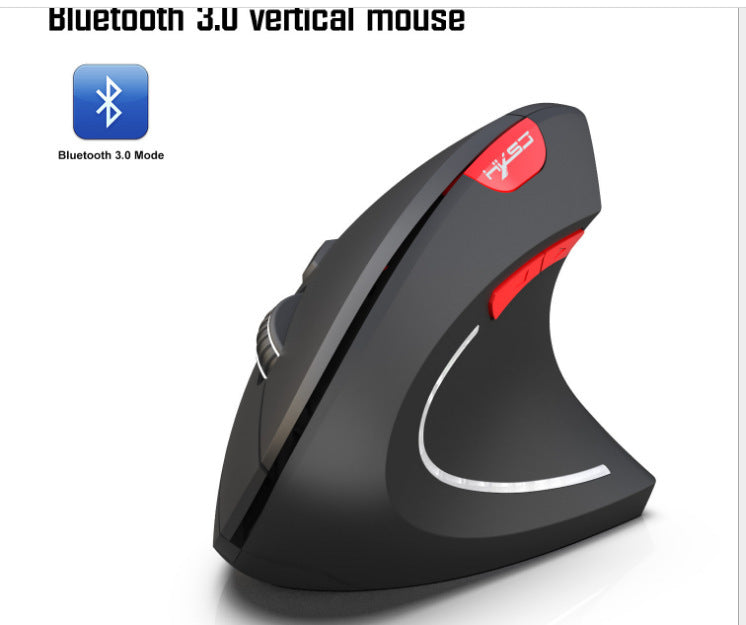 JMT-018826 Vertical Bluetooth Ergonomic Gaming Mouse - Wireless USB Rechargeable - 2.4G Optical Sensor - 2400 DPI