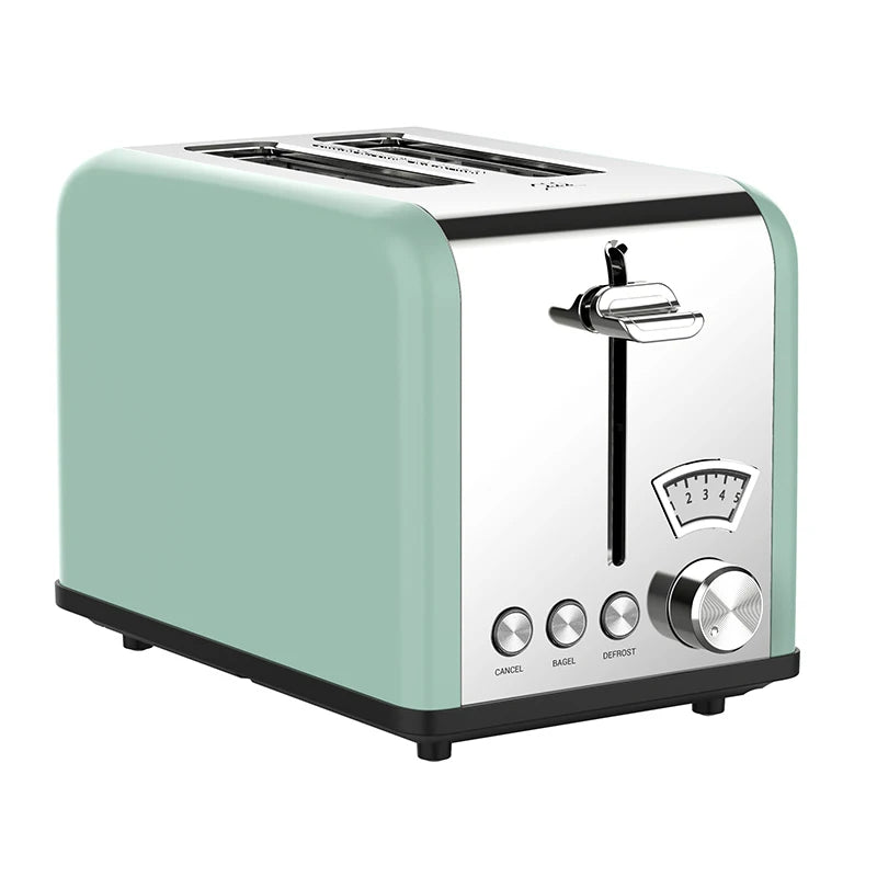 JMT-019018 Stainless Steel 2-Slice Toaster with Adjustable Browning Control
