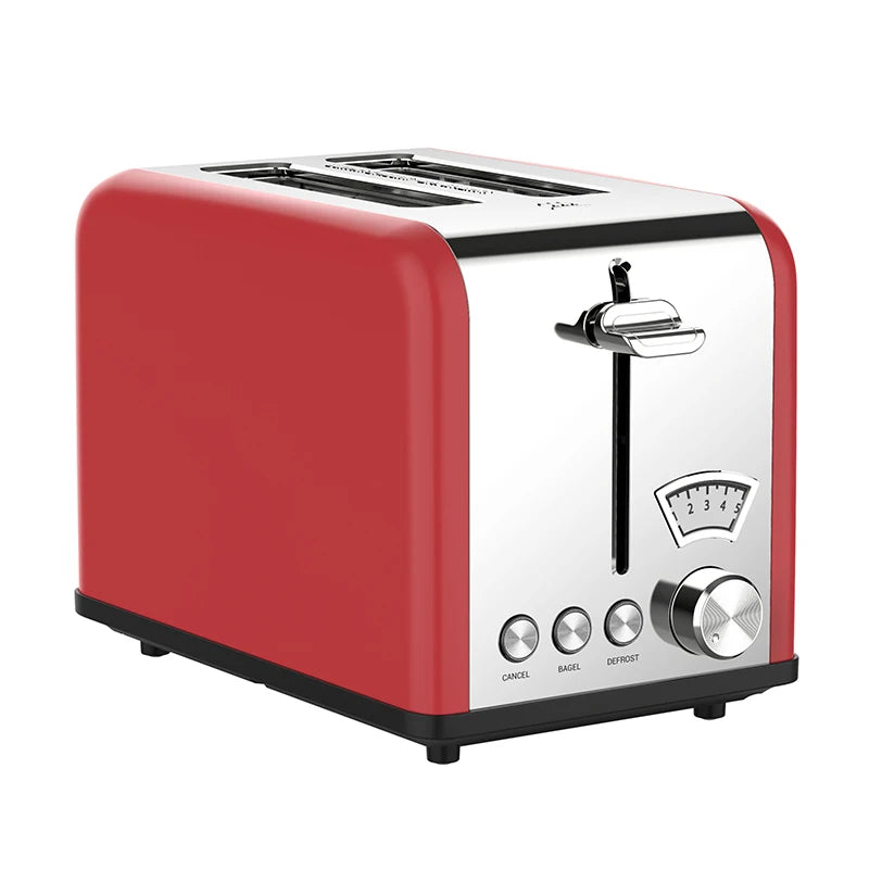 JMT-019018 Stainless Steel 2-Slice Toaster with Adjustable Browning Control