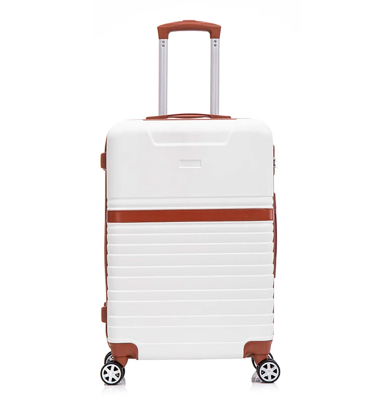 JMT-019082 Lightweight ABS 3-Piece Carry-On Luggage Set for Business Travel