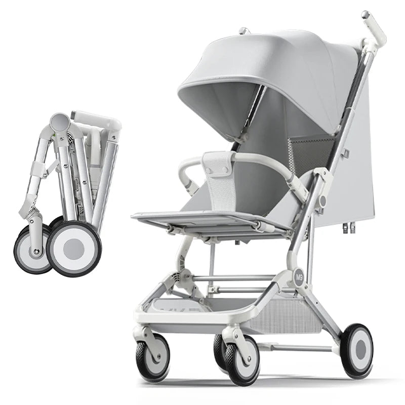 JMT-019210 Lightweight Foldable Baby Stroller with Dinner Plate Feature for Convenient Travel