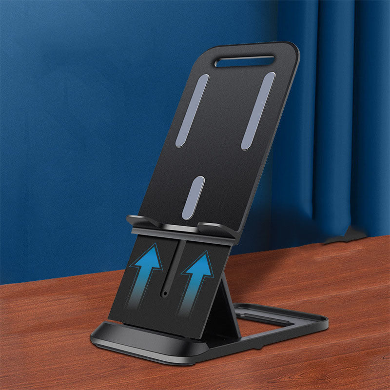 JMT-019210 Portable Folding Adjustable Phone and Tablet Holder - Sturdy, Anti-Slip Design for Optimal Viewing