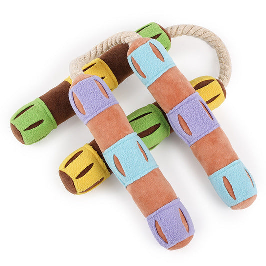 JMT-019338 Interactive Snuffle Toy for Dogs - Washable Feeding Mat for Sniffing and Puzzle Play