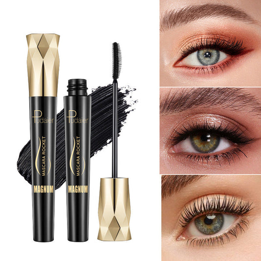 JMT-019466 4D Thick Curl Waterproof Mascara - Lengthening, Volumizing, Smudge-Proof Black Formula