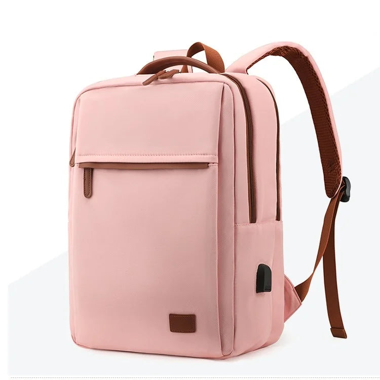 JMT-019530 Waterproof Laptop Backpack with USB Charging Port for Office and Travel