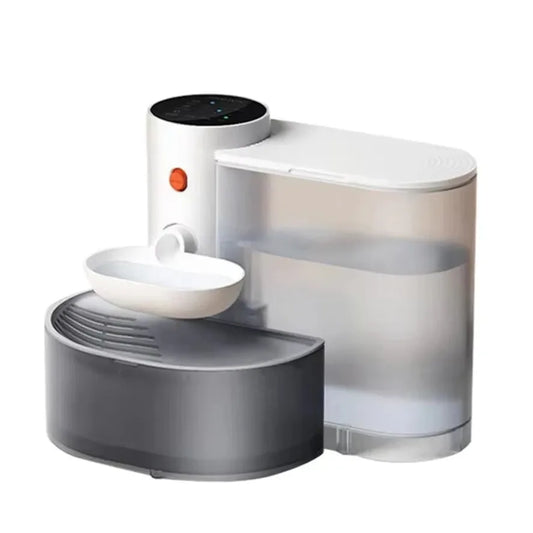 JMT-019722 Wireless Automatic Cat Water Fountain with Rechargeable Dispenser for Pet Hydration