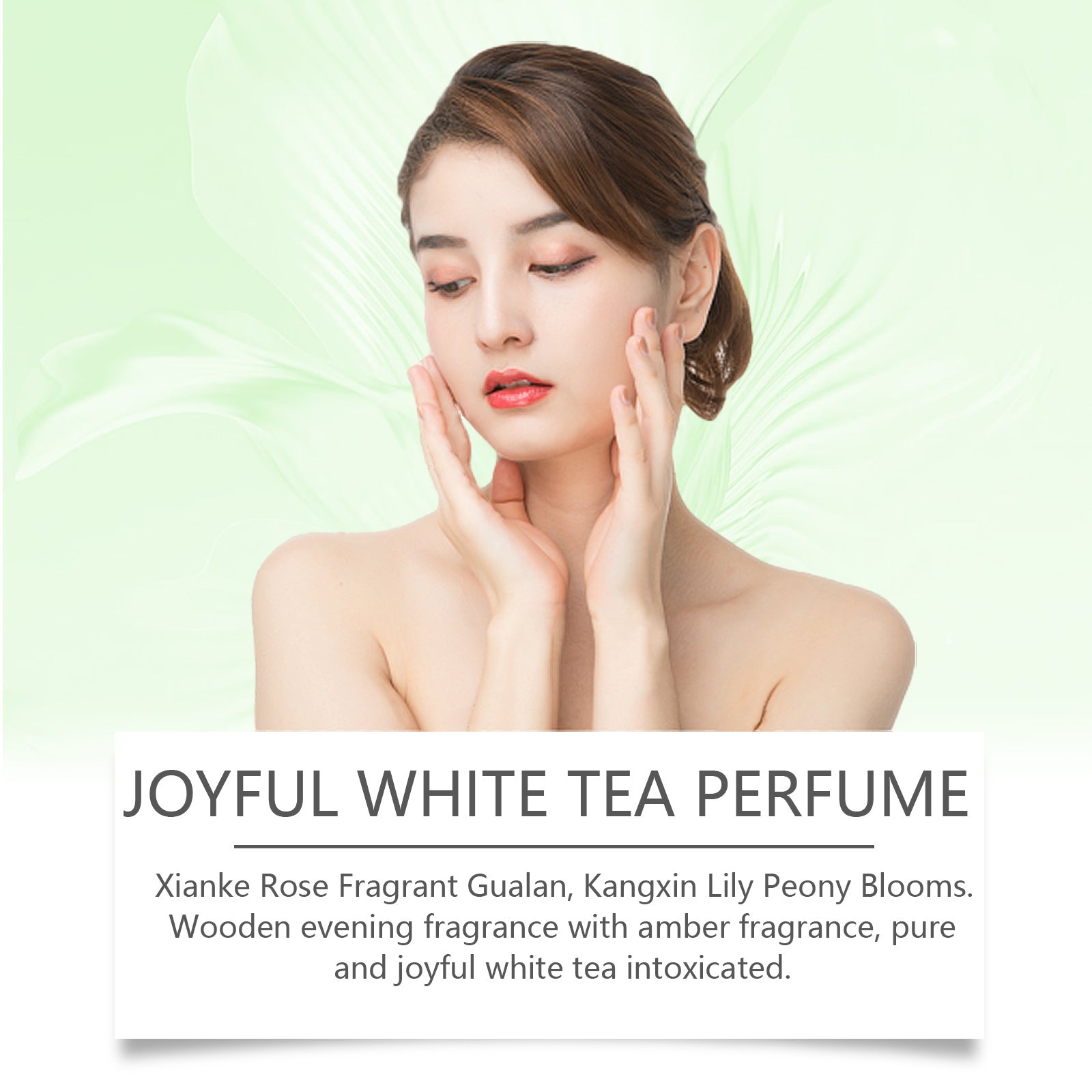 JMT-019786 Elegant White Tea Perfume for Versatile Occasions