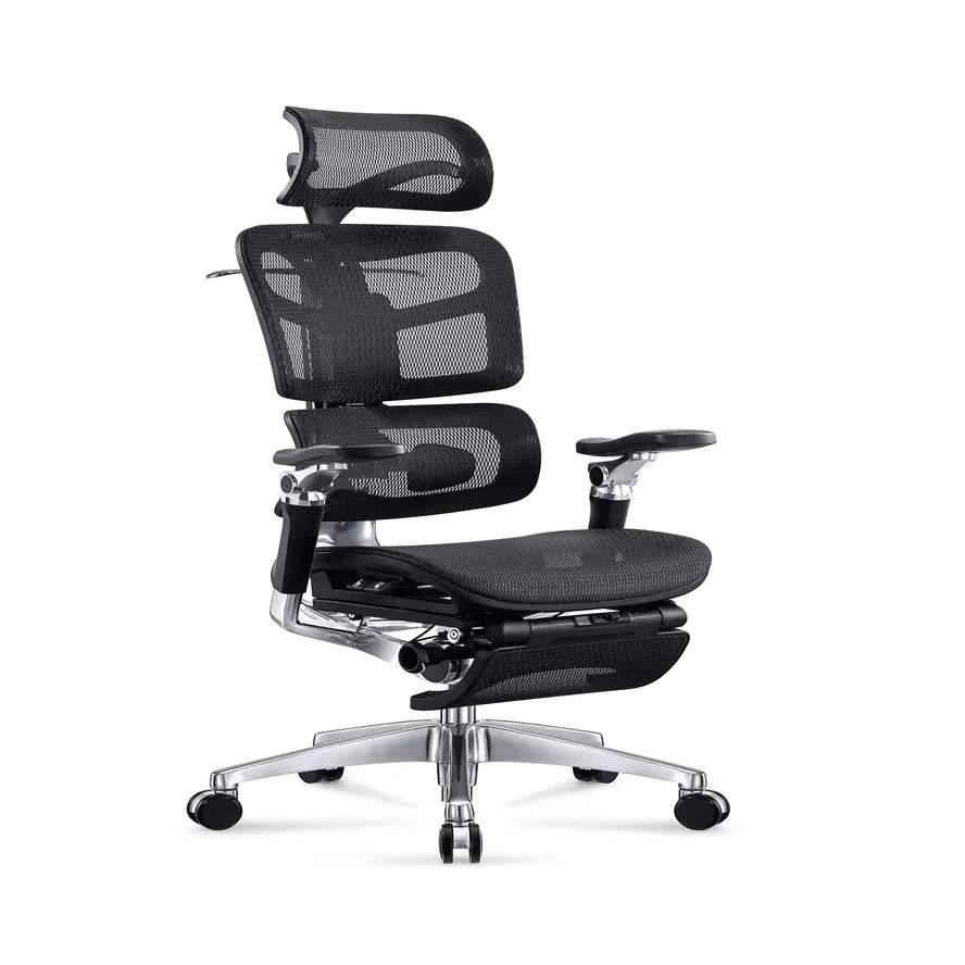JMT-020106 Ergonomic Black Mesh Office Chair with Lumbar Support and Adjustable Height for Enhanced Comfort and Support