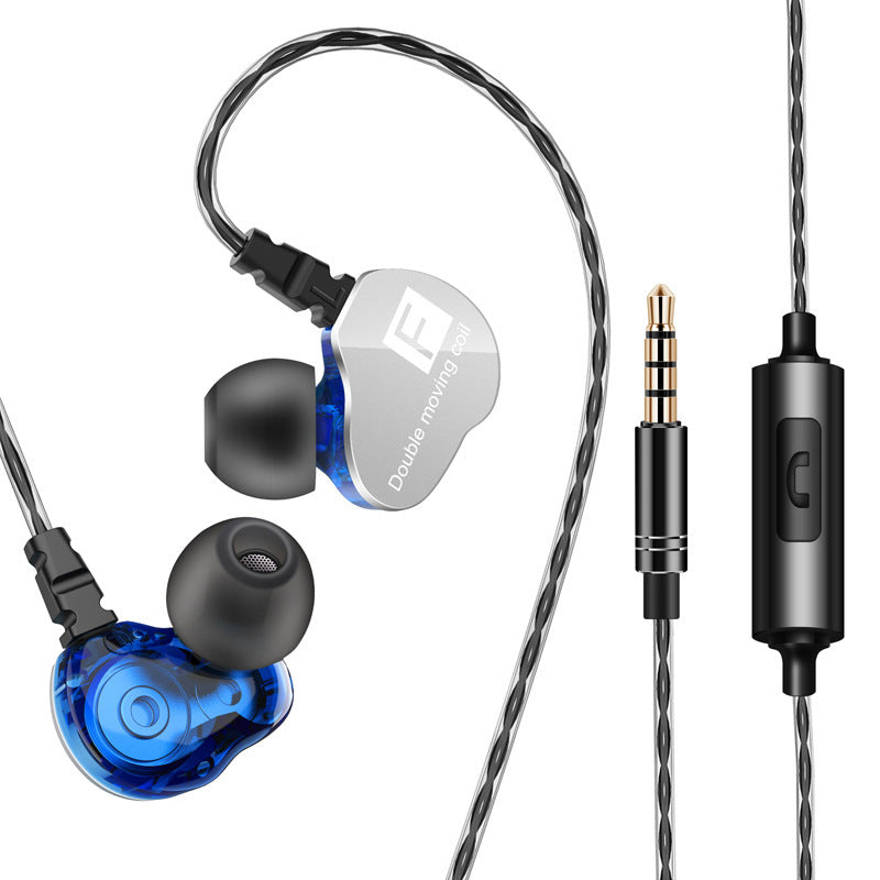 JMT-020170 CK9 Dual-motion In-ear Sports Headset with Silicone Earplugs and 3.5mm Connector