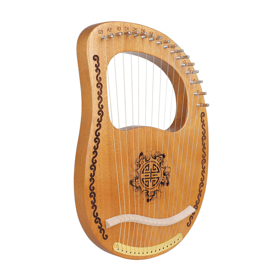 JMT-020234 Portable Small Harp - Easy-to-Learn Musical Instrument for All Ages