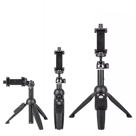 JMT-020362 Bluetooth Selfie Stick Tripod with Remote Control for Mobile Phones, Compatible with iPhone Models, Aluminum Alloy Construction